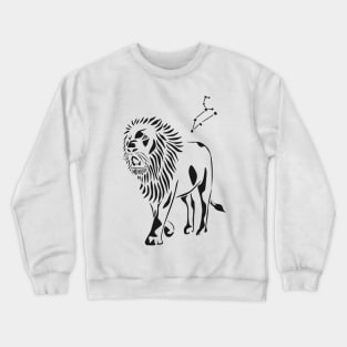 Lion zodiac sign Crewneck Sweatshirt